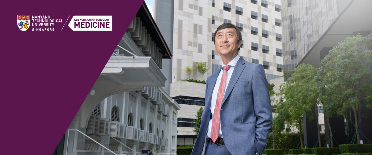 Professor Joseph Sung at Lee Kong Chian School of Medicine